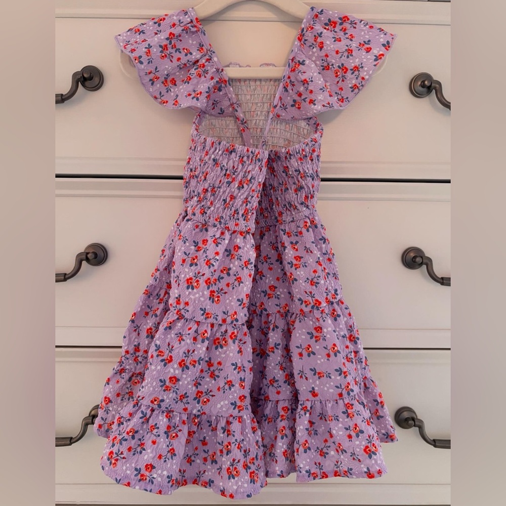 EUC Mabel + Honey Picnic Florals Dress Size 2T - Picture 5 of 5